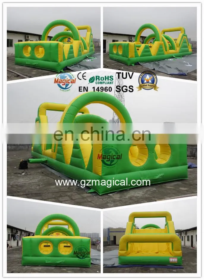 durable kids bouncer castle inflatable obstacle course for sale