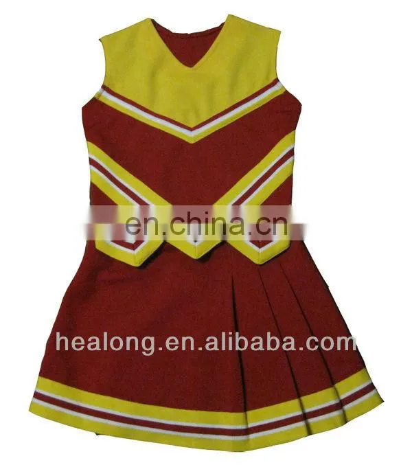 Cheap Red Cheerleader Uniform Wholesale