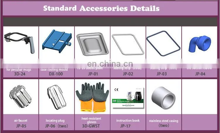 Digital Vacuum Heat Transfer 3D Sublimation Press Machine