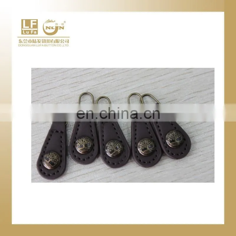 leather zipper slider