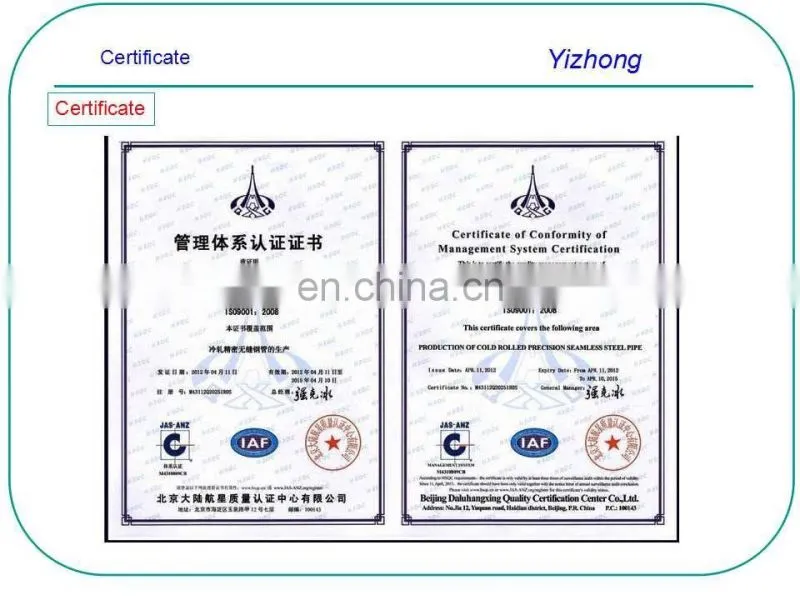ASTM A387 Gr.B alloy steel pipe