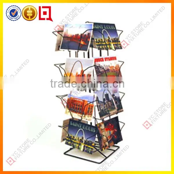 2015 Hot Rotatable metal wire retail display