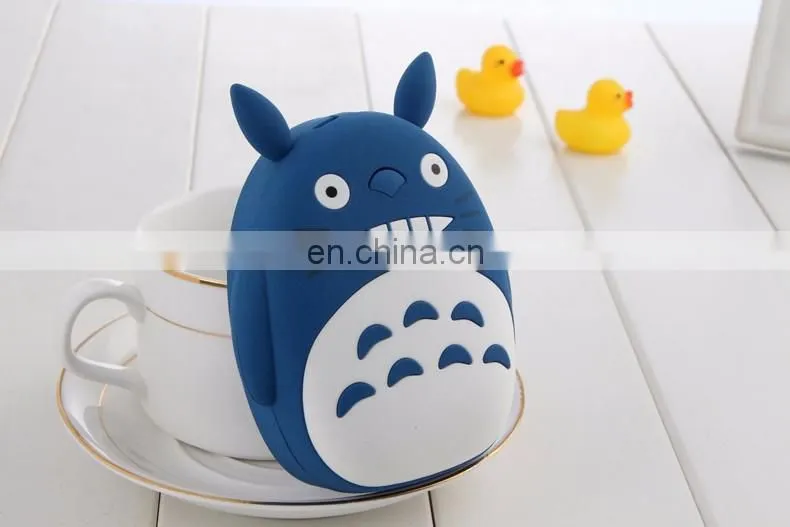 Mini Cute Cartoon 8000mah Portable Advertising Mobile Phone Charger totora animal pvc power bank