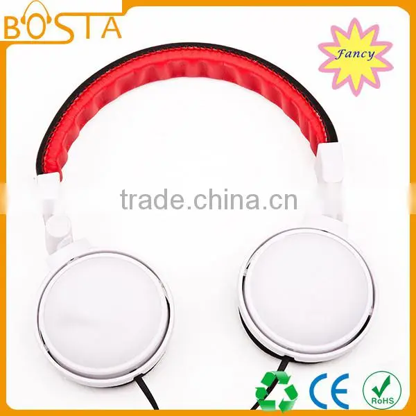 Fun color communication stereo hifi good quality high end headphone