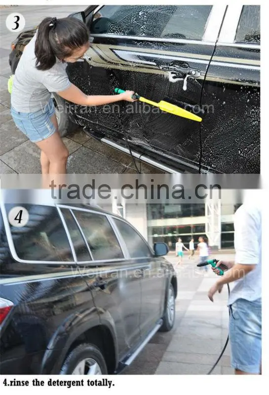 (71413) mobile beautiful outlook fully cleaning car wash machine