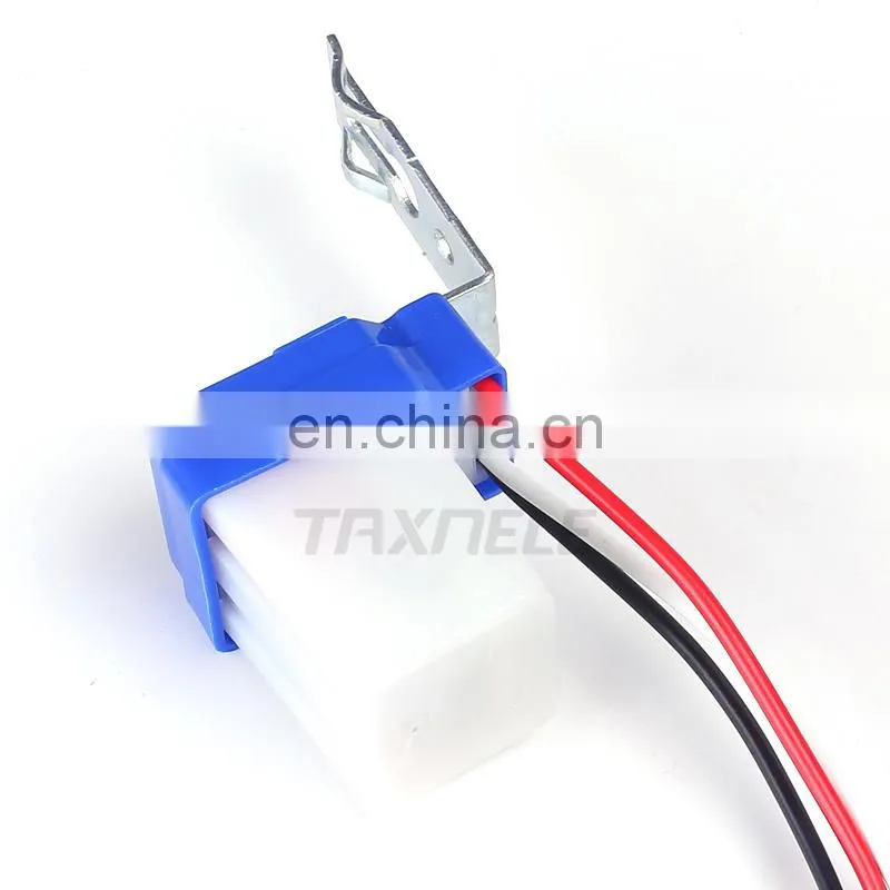 Automatic On Off Photo switch Auto Photocell street Light Switch DC AC 12V 24V 220V 50-60Hz 10A Photo Control Sensor Switch
