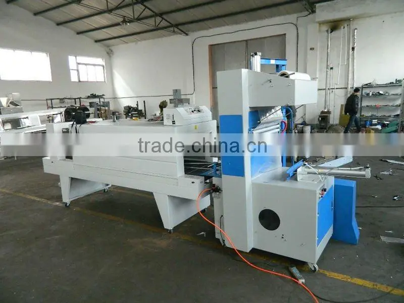 BEST QUANTITY WENZHOU HUILI BSE Series PE film shrink pacing machineAuot sleeve wrapping and shrink machine