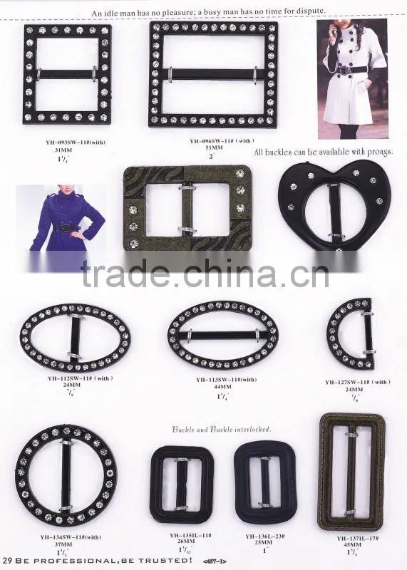 D-ring Nylon Black Belt Buckle With Diamond