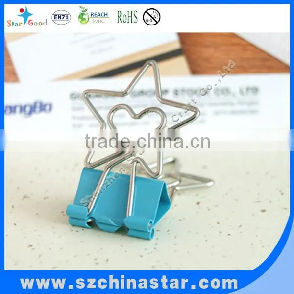 China manufacturer promotional metal binder clip