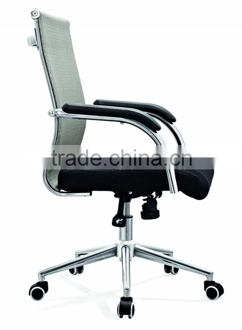 Stylish office furniture metal base mesh chair