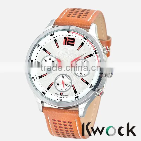 Trendy Promotional Men Analog Black Steel Case Outdoor Sports Watch