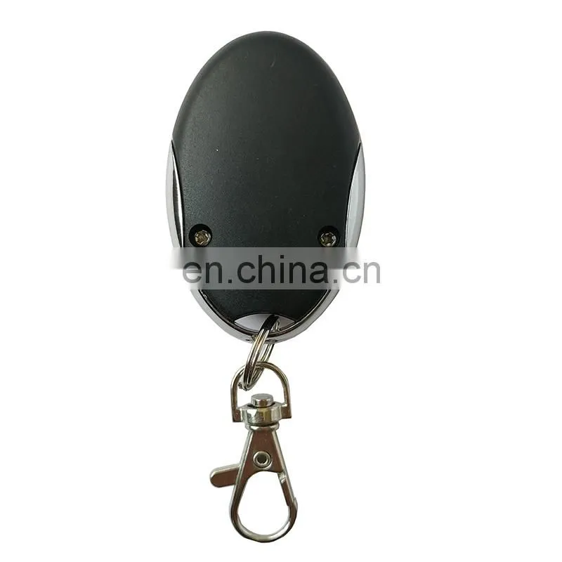 Metal 2 key 433.92M learning code wireless remote control garage door opener two button automatic door remote control