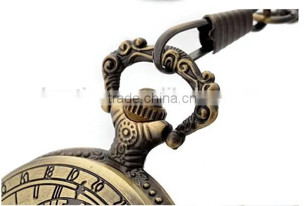 Classic vintage pocket watch automatic mechanical watch round quartz watch