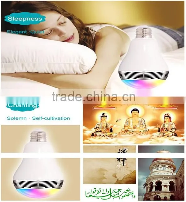 manufacturor 2016 blutooth speaker,led bulb speaker,partable speaker