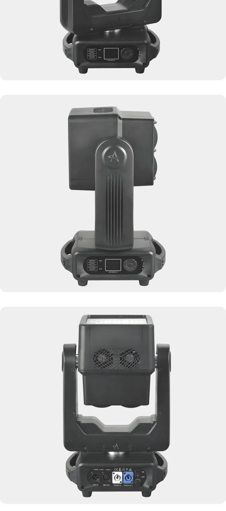WJ460 Professional Lighting Factory Wholesale 4x60W Double-sided Electrodeless Beam Lighting Double Moving Head Light