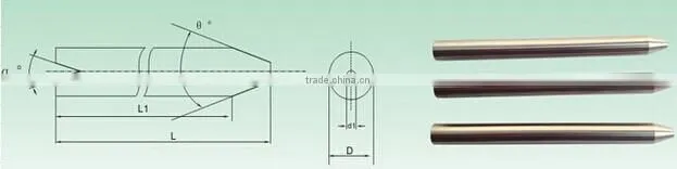 Long life tungsten carbide abrasive water jet nozzle