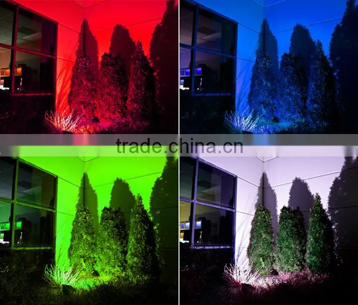 Super Slim IP65 Garden Light 10w 20w Color Changing Outdoor LED Flood Light
