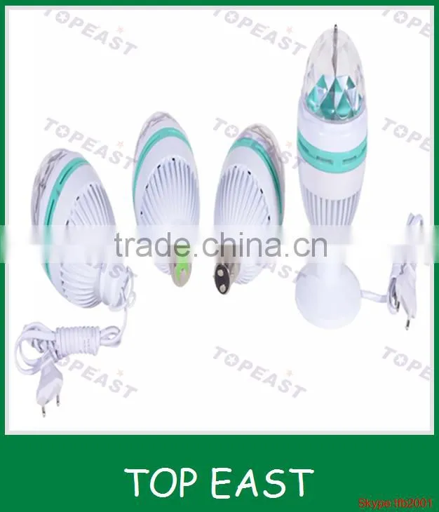 Hot selling new led bulb 3W E27 B22 RGB Crystal Ball Rotating light cheaper price