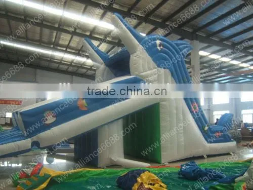 water slide with swimming pool OEM factory