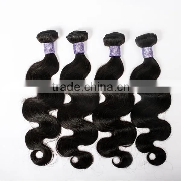 12 inch thailand human hair weave extensions 7a grade virgin hair