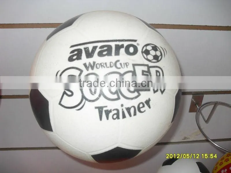Printing photos football/2 color print soccer ball/inflate football