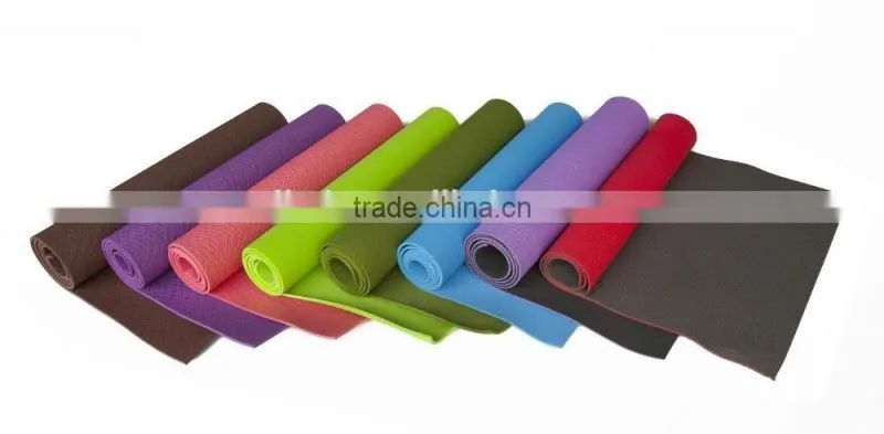 colorful custom exercise natural rubber yoga mat,wholesale mat for yoga