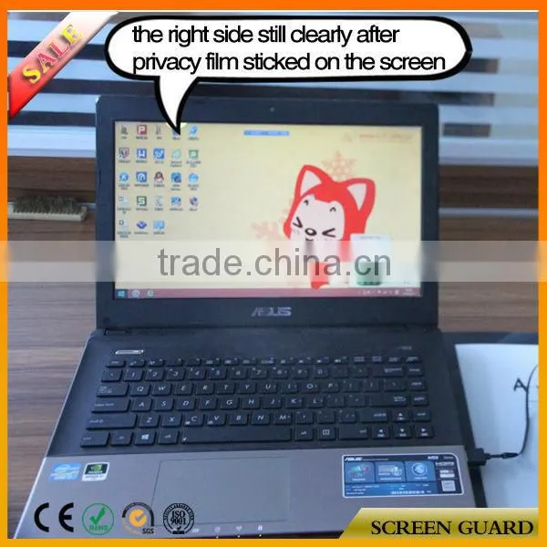 anti-spy screen protector for laptop/computer/tablet