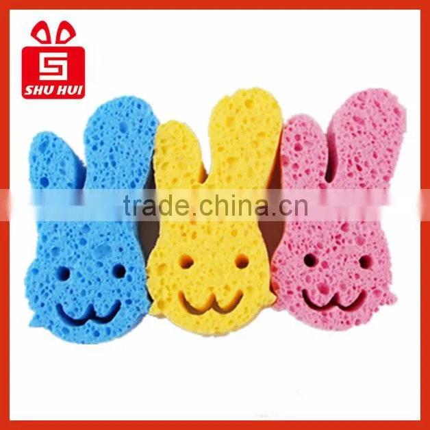 2014 Fashionable bear shape Celloluse Sponge/Cleaing Sponge Manufacturer