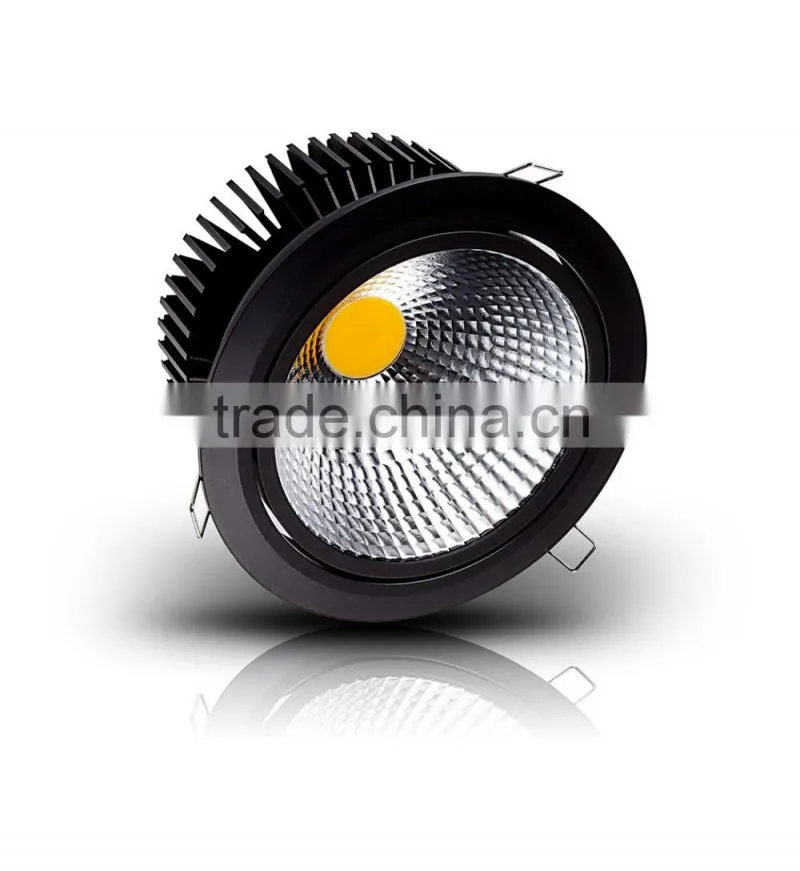 best effiiciency high lumen 4800lm super brightness cob led downlight 40w