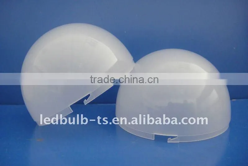 LED Plastic diffusion housing light shade
