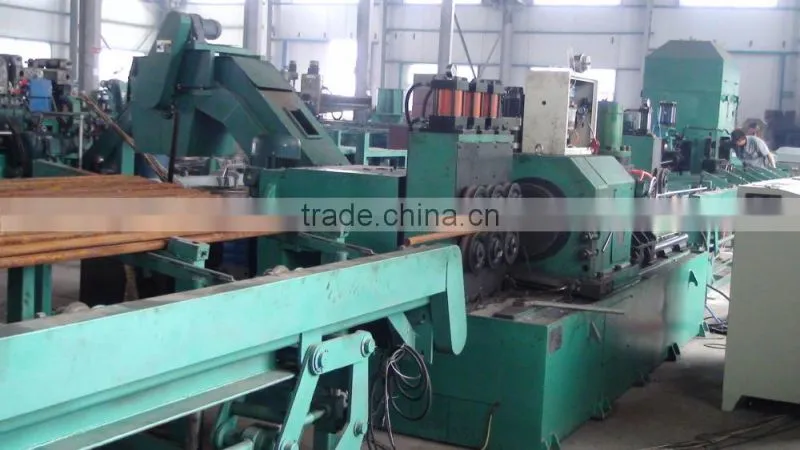 metal round bar peeling straightening machine
