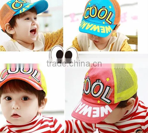2014 wholesale high quality fashion baseball children cap