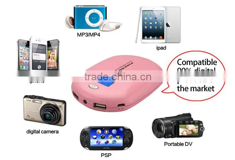 100% full capacity 5000mah usb credit card power bank