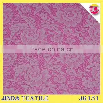 Fashional special design wide fancy chantilly lace fabric for women dress