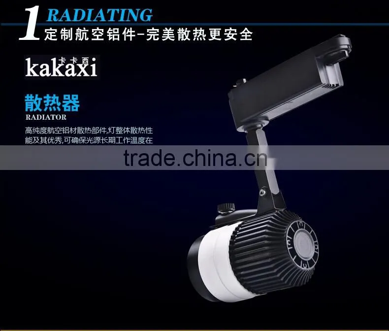 High quality LED Track Light 10W 20W 30W COB The Clothing Store LED spotlight LED Rail Light