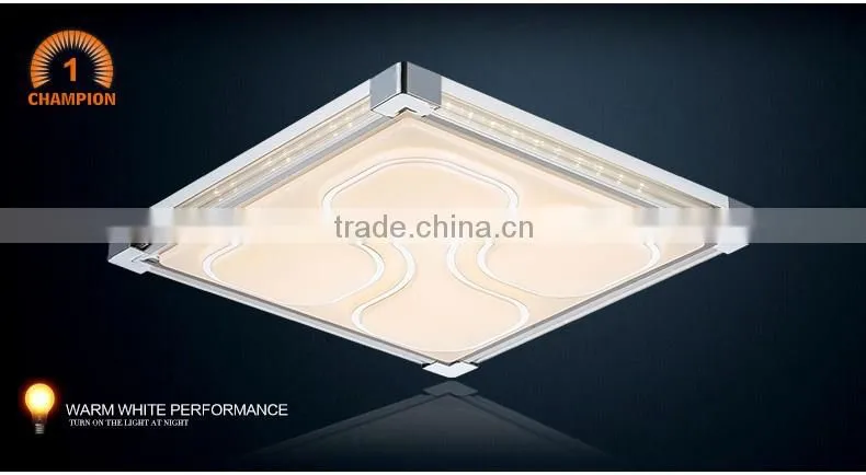 Square aluminum led ceiling light 48W