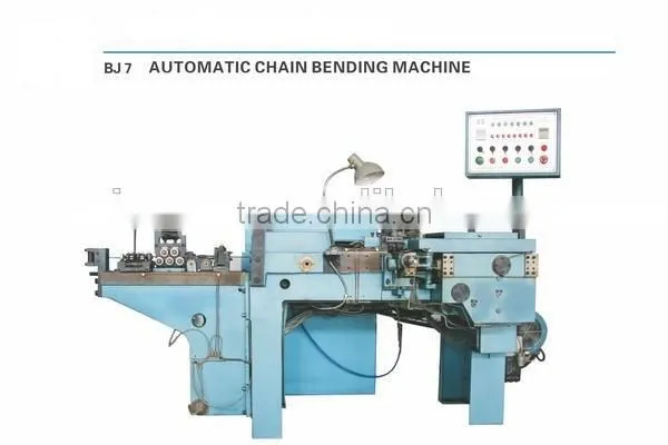 China BJ18/22 Automatic Chain Bending Machine/High Quality Chain Making Equipment