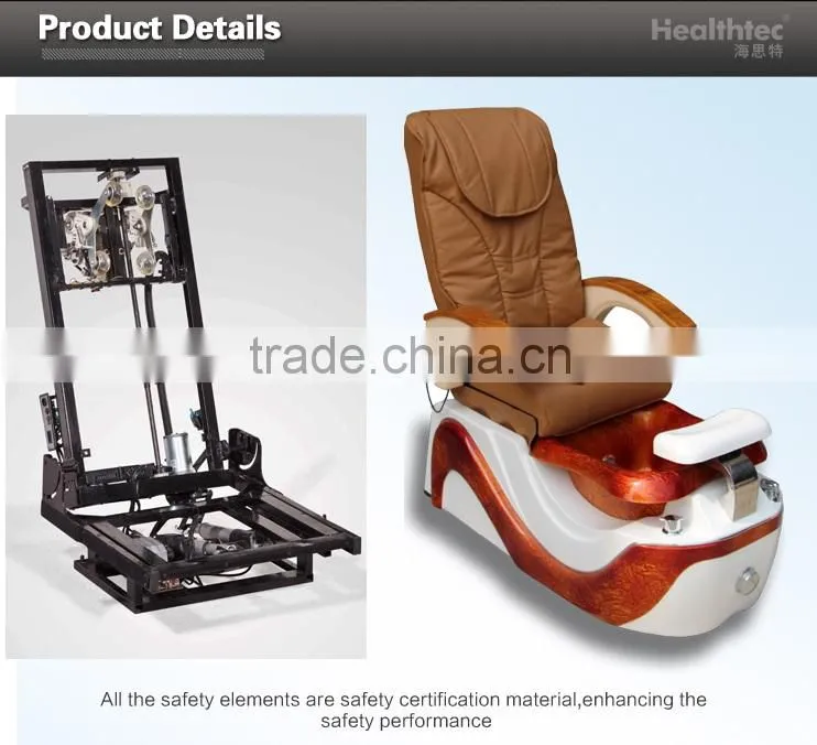 whirlpool european touch back massage pedicure foot spa chair