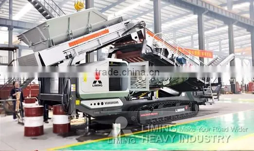 Crawler type mobile crushers, mobile crushing plant in russia