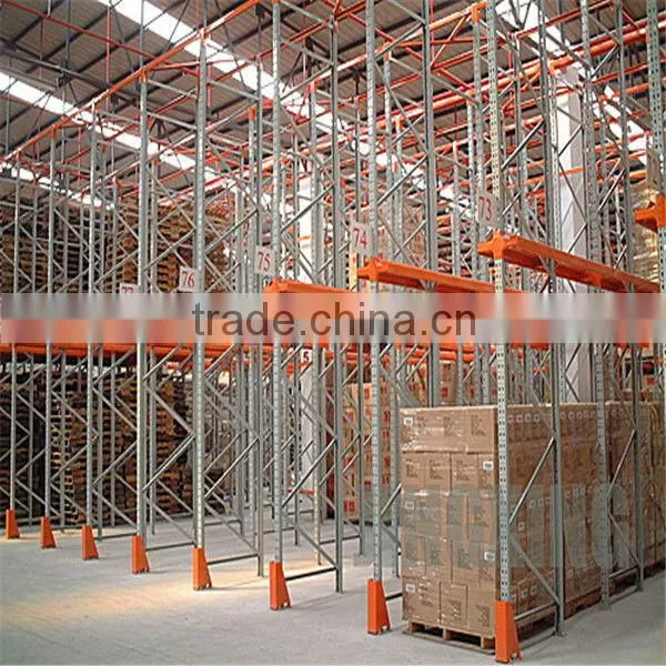 bolted frames storage drive in pallet racks