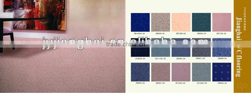PVC waterproof flooring for bus in roll / flooring covering