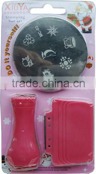 Konad stamping nail art