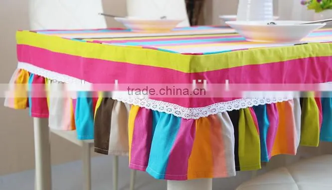 colorful and smooth party table cloth banquet table cover