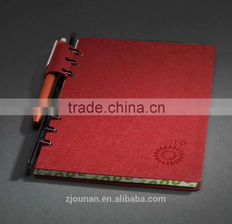 Leather Notebook with Logo Embossed