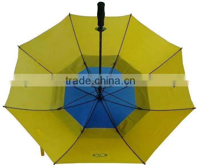 good quality windproof double layer golf umbrella