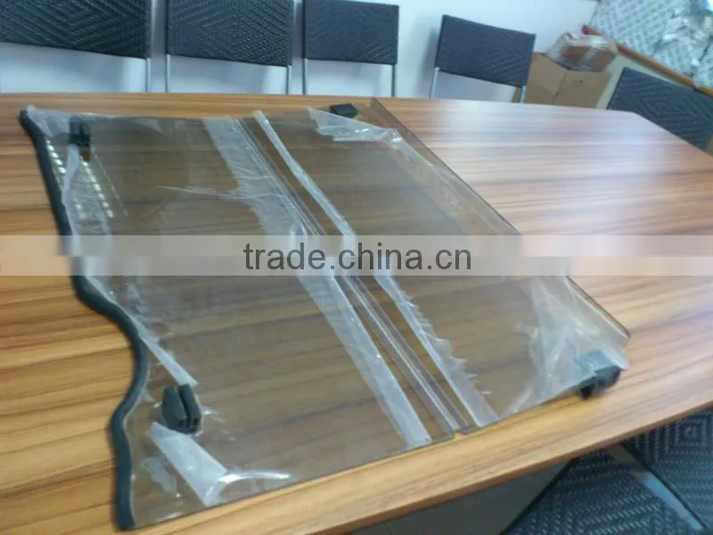 Golf Cart Part-Colored Anti UV Acrylic plastic Folded Club Car,E-Z-GO,Precedent Golf Carts Windshield