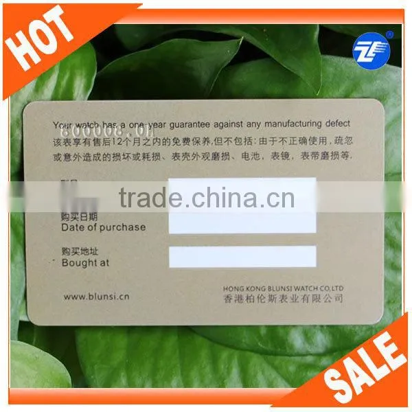 Best price scratch Plastic card printing