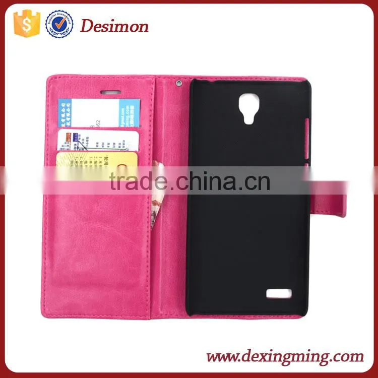 Hot!!! Christmas Accessories china supplier wallet flip mobile phones covers for xiaomi redmi note case