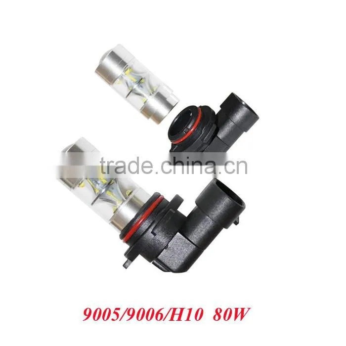 Factory offer !!Car Accessory C-ree 80w car light led auto fog lamp led daylight