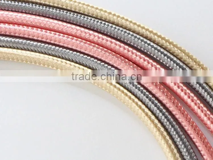 low price high quality braided Type C cable